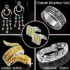 Sell silver,titanium stainless steel tungsten jewelry_z