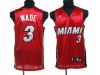 Sell wholesale nba Miami Heat #3 WADE red jerseys