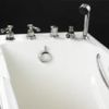 Sells wak in bathtub with door and seat