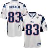 Reebok New England Patriots #83 Wes Welker White Super Bowl XLII