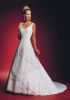 Mon Cheri White Tulle and Satin Wedding Dress Gown 10-12 Bc6
