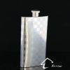5oz stianless steel hip flask with tartan