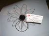 Sell flower shape stainless paper stand