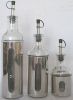 Glass Oil Bottle with S/S Coating  EW1203
