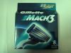 wholesale Gillette Mach3 Turbo blades 4pks and 8pks accept paypal 9-1