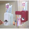 New Automatic Toothpaste Dispenser&Brush holder SET