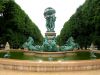 Sell marble fountain with bronze horse