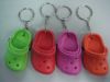 Sell mini garden shoe keychain garden shoe keyring